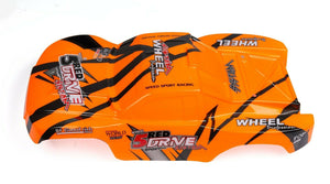 Custom Body Orange for Traxxas 1/10 Slash Truck Car Shell Cover 1:10