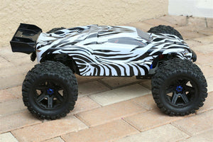 Custom Body Zebra Style for Traxxas E-Revo 2.0 1/10 Truck Car Shell Cover 1:10