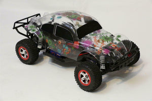 Custom Body Clear Buggy Anti-Virus Theme for ProSC10 1/10  Baja 1:10