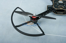 Load image into Gallery viewer, 2White&amp;2Black DJI F450 Snap on/off Prop Guard Quick Release Propeller Protector
