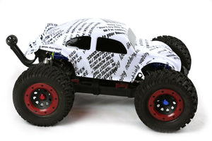 Custom Buggy Body Funny Sayings for 1/8 RC Truck Thunder Tiger MT4 G3 HPI Savage