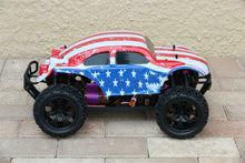 Load image into Gallery viewer, Custom Body Buggy USA Flag for Redcat Volcano 1/10 Truck Car Shell Cover 1:10
