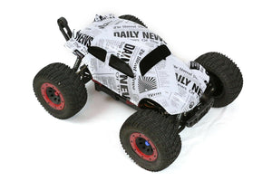 Custom Buggy Body News Paper for 1/8 RC Truck Thunder Tiger MT4 G3 HPI Savage