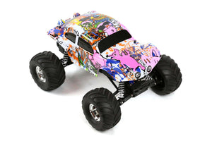 Custom Body Graffiti Buggy for Traxxas 1/10 Bigfoot / Stampede Truck Shell Cover