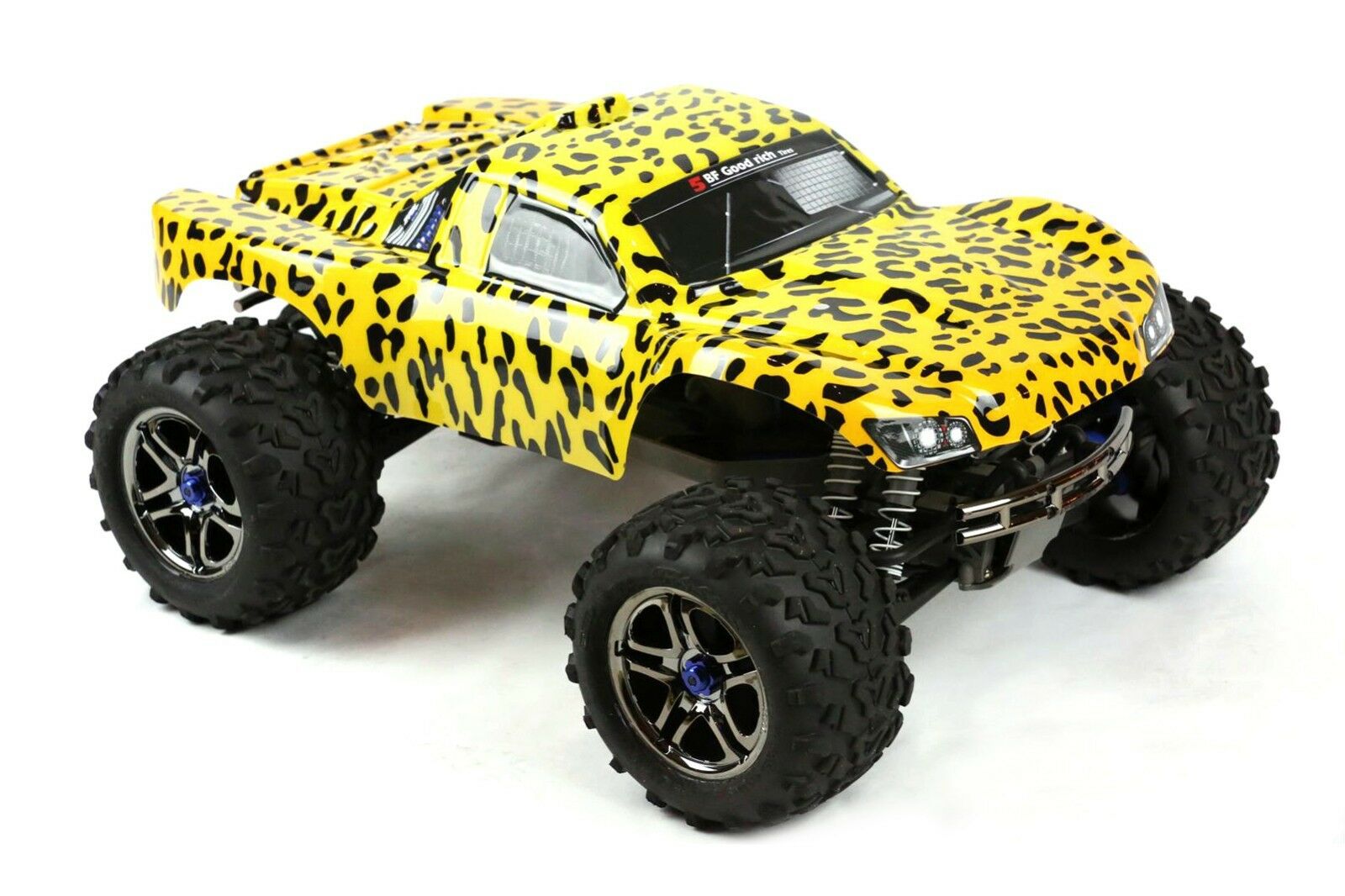 Custom Body Cheetah Style for Traxxas T / E Maxx Shell Cover 3911R E-Maxx