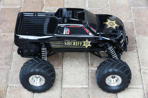 Custom Body Police Sheriff Style for Traxxas Bigfoot Stampede 1/10 Truck Shell