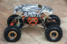 Load image into Gallery viewer, Custom Body Mini Zebra Style for Redcat Racing Rockslide / Everest 1/10 Crawler
