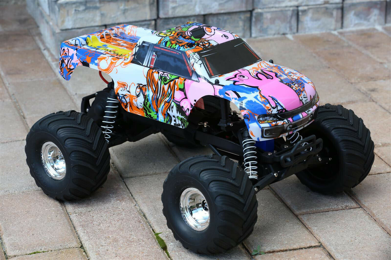 Custom Body Graffiti for Traxxas Bigfoot Stampede 1/10 Truck Car Shell