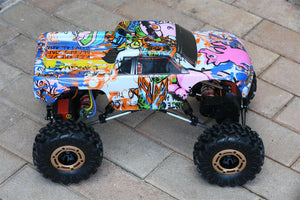 Custom Body Graffiti Pig for Redcat Racing Rockslide / Everest 1/10 Crawler