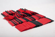 Load image into Gallery viewer, Huge Assortment of 428 Pcs Red Black Heat Shrink Tube Sleeve in 10 Sizes
