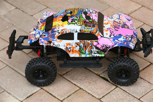 Custom Buggy Body Graffiti Pig for Traxxas TRX-4 Trail Crawler Truck Car Shell