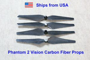 9443 Self Locking Carbon Fiber Props for DJI E-series E300 Motors Pair of 2