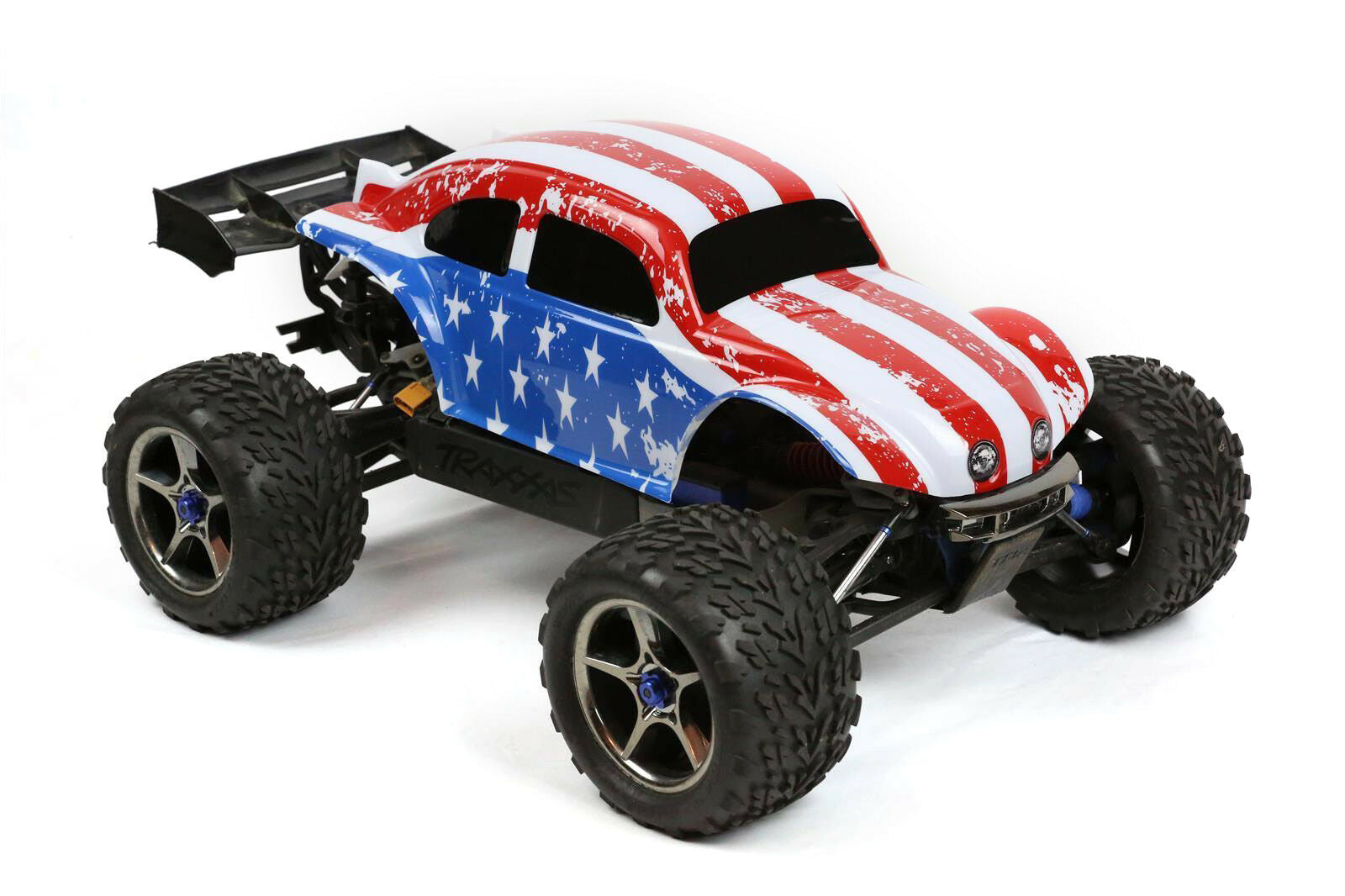 Custom Buggy Body American Flag for Traxxas E-Revo 1/10 Truck Car Shell 1:10