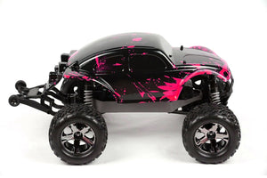 Custom Body Bug Hot Pink for Traxxas Stampede 1/10 Truck Car Shell Cover 1:10