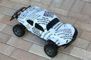 MOD REQUIRED READ! Custom Buggy Body Funny Jokes Beetle Bug for ARRMA Senton