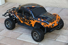 Load image into Gallery viewer, MOD REQUIRED READ! Custom Buggy Body Orange Splash Beetle Bug for ARRMA Senton
