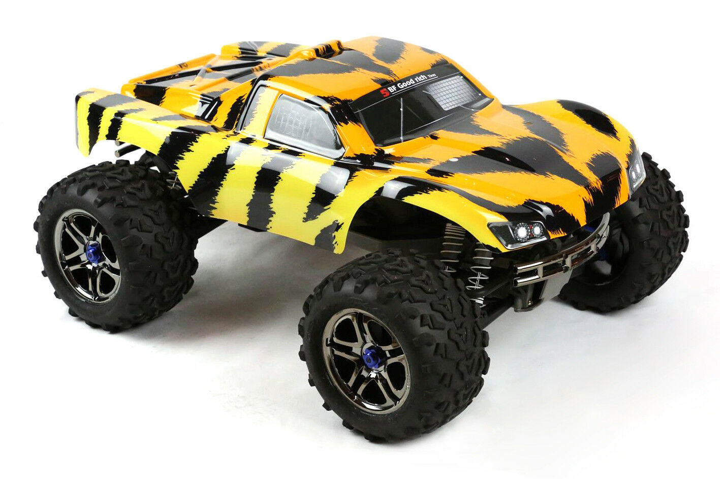 Custom Body Tiger Style B for Traxxas T / E Maxx Shell Cover 3911R E-Maxx