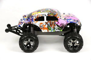 Custom Body Graffiti Bug for Traxxas Stampede 1/10 Truck Car Shell Cover 1:10