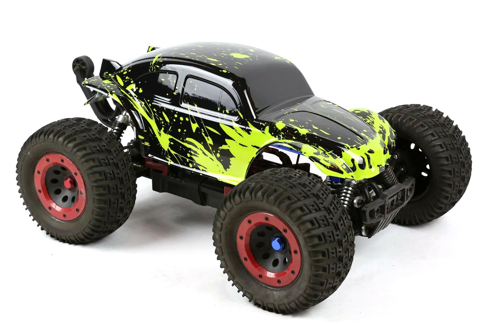 Custom Buggy Body Muddy Green for 1/8 RC Truck Thunder Tiger MT4 G3 HPI Savage