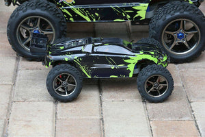 Custom Body Muddy Green for Traxxas 1:16 E-Revo Truck Car Shell Cover 1/16 Mini