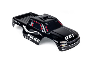 Custom Body Police Style for ARRMA VORTEKS 3S BLX 1/10 Stadium Truck