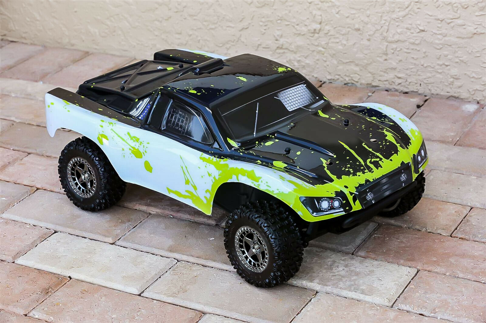 Custom Body Muddy Splash WB Green for ARRMA Senton 4x4 3S / 6S BLX Cover Shell