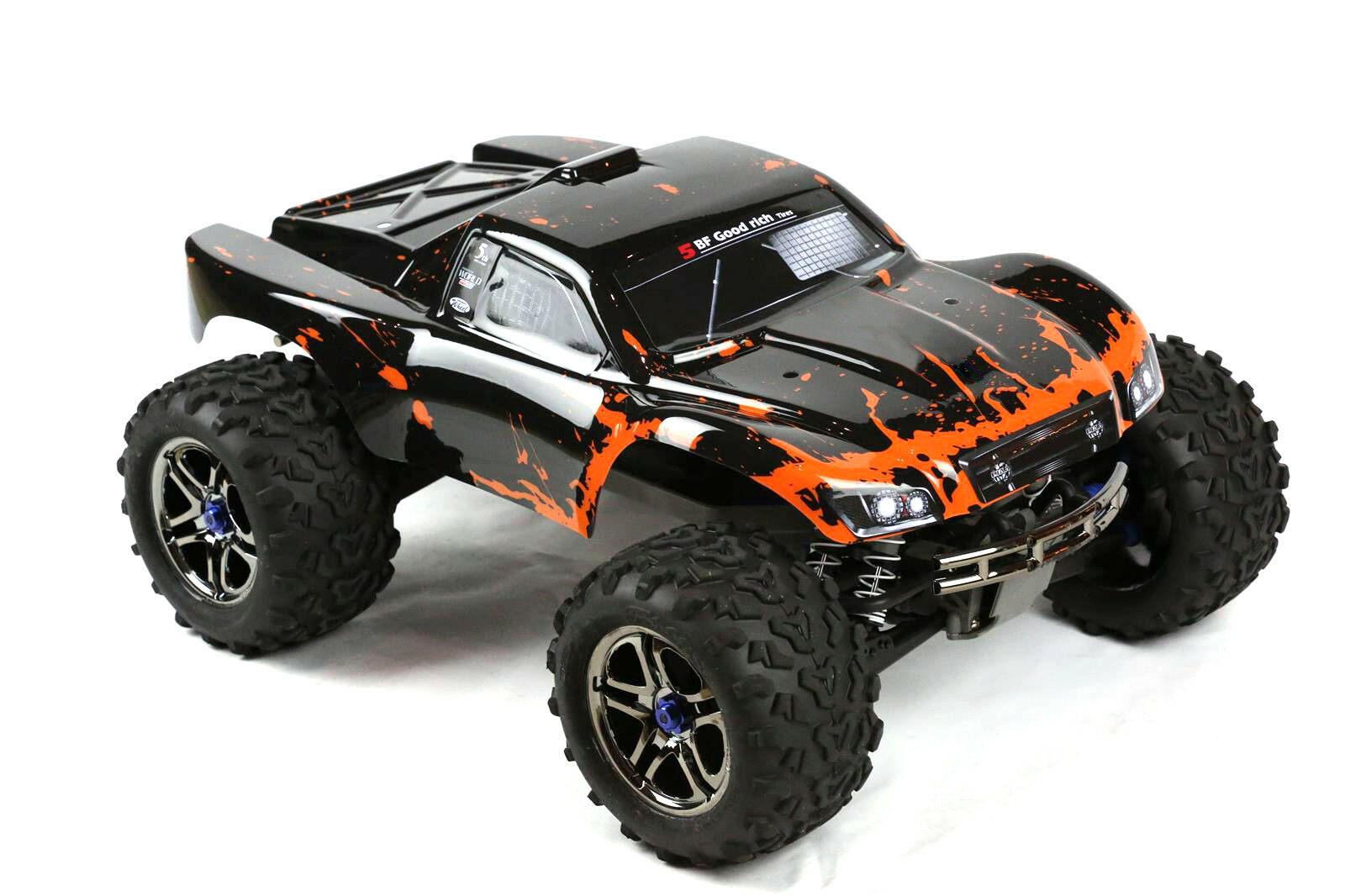 Custom Body Muddy Orange for Traxxas T / E Maxx Shell Cover 3911R E-Maxx