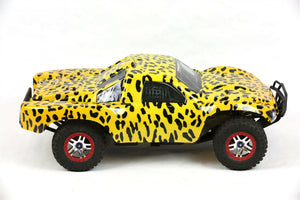 Custom Body Cheetah Style for Traxxas 1/10 Slash Truck Car Shell Cover 1:10