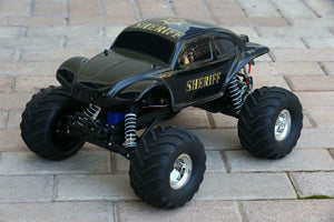 Custom Buggy Body Police Sheriff for Traxxas 1/10 Bigfoot / Stampede Truck Shell