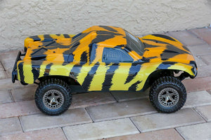 Custom Body Tiger Style B for ARRMA Senton 4x4 3S / 6S BLX Cover Shell Slash