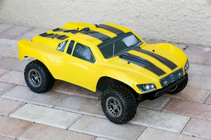 Custom Body Bumble Bee Style for ARRMA Senton 4x4 3S / 6S BLX Cover Shell Slash