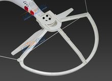 Load image into Gallery viewer, 2x Red &amp; 2x White Snap On/Off Prop Guards for DJI PHANTOM UPair UP Air Autel
