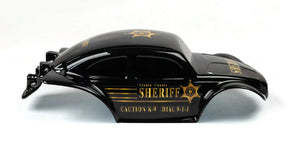 Custom Body Buggy Police Sheriff for Redcat Volcano 1/10 Truck Car Shell Cover