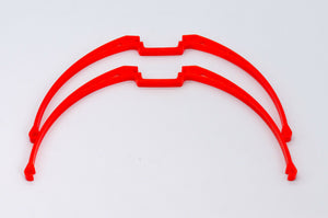 Replacement Leg 2x Red for Multifunction Landing Skid Gear DJI F450 F550