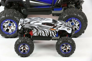 Custom Body Zebra Style for Traxxas 1/16 Summit Mini Truck Car Shell Cover 1:16