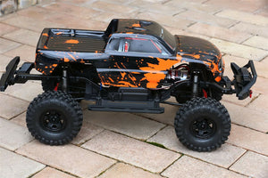 Custom Body Muddy Orange for Traxxas TRX-4 Trail Crawler Truck Car Shell