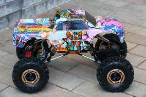 Custom Body Graffiti Pig for Redcat Racing Rockslide / Everest 1/10 Crawler