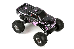 Custom Body Muddy Pink for Traxxas 1/10 Bigfoot / Stampede Truck Shell 1:10