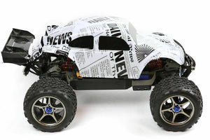 Custom Buggy Body Fake News for Traxxas E-Revo 2.0 1/10 Truck Car Shell Cover