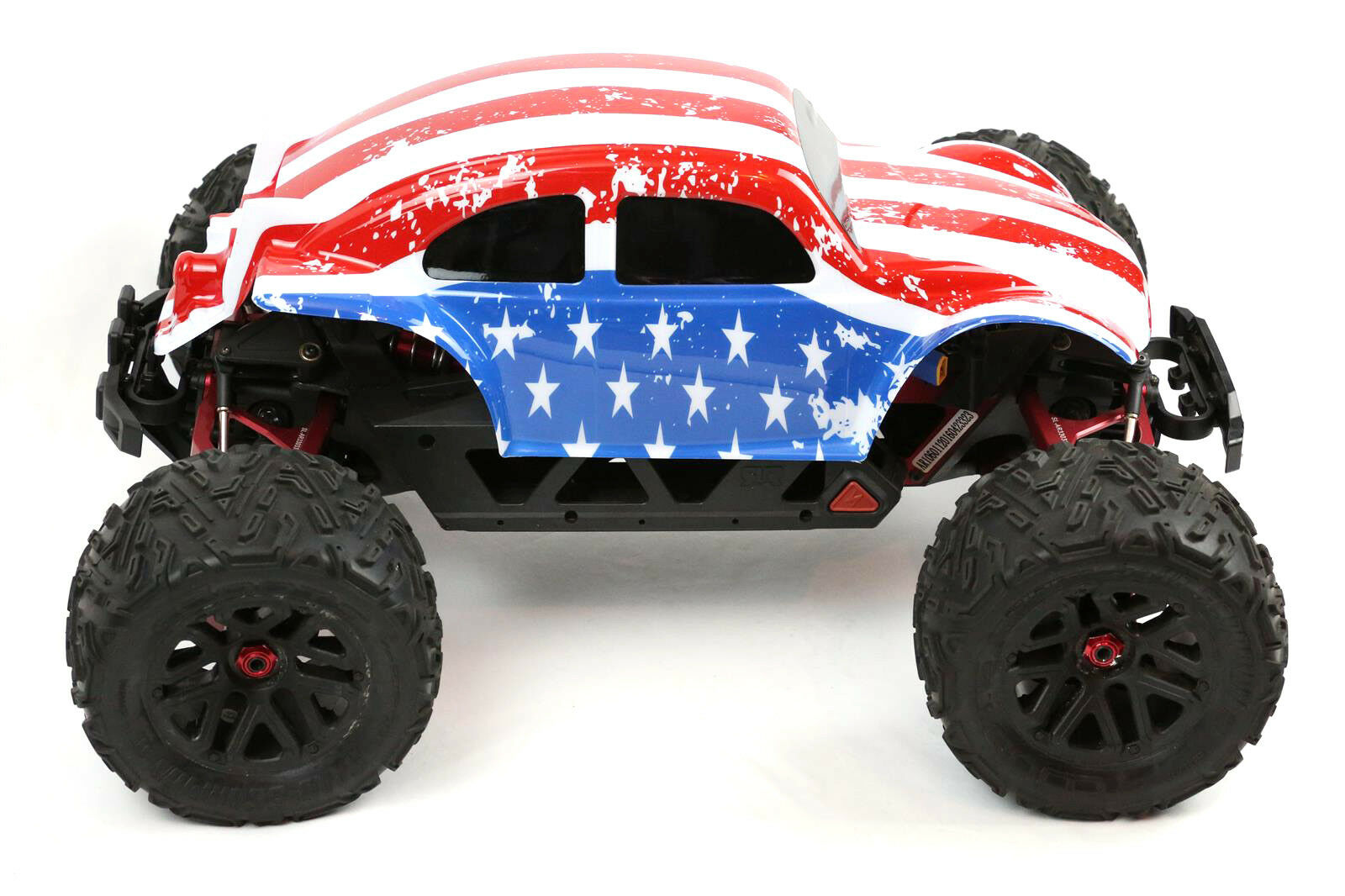 Custom Buggy Body American Flag Shell for ARRMA 1/8 Nero 6S BLX VW Baja Beetle