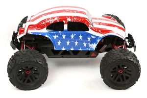 Custom Buggy Body American Flag Shell for ARRMA 1/8 Nero 6S BLX VW Baja Beetle