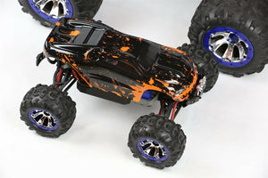 Custom Body Muddy Orange for Traxxas 1/16 Summit Mini Truck Car Shell Cover 1:16