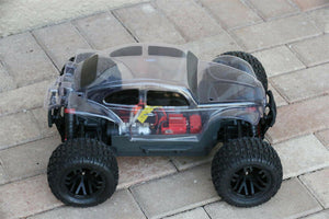 Custom Body Clear Buggy for ARRMA GRANITE 3S BLX 1/10 Mod Required Read