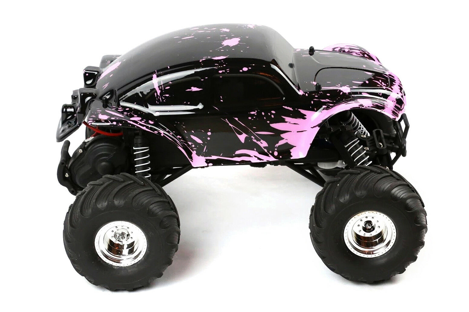 Custom Body Muddy Pink Buggy for Traxxas 1/10 Bigfoot / Stampede Truck Shell