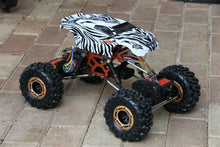 Load image into Gallery viewer, Custom Body Mini Zebra Style for Redcat Racing Rockslide / Everest 1/10 Crawler
