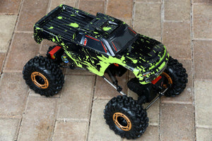 Custom Body Muddy Green for Redcat Racing Rockslide / Everest 1/10