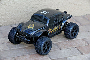 Custom Buggy Body Police Sheriff for Redcat Racing Blackout XTE 1/10 Crawler