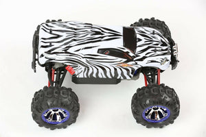 Custom Body Zebra Style for Traxxas 1/16 Summit Mini Truck Car Shell Cover 1:16