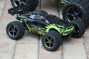 Custom Body Muddy Green for Traxxas 1:16 e Revo 7012 Brushless Brushed 1/16