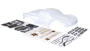 Custom Body Sheriff Police Car White for Traxxas 1/10 Slash Truck Shell 1:10